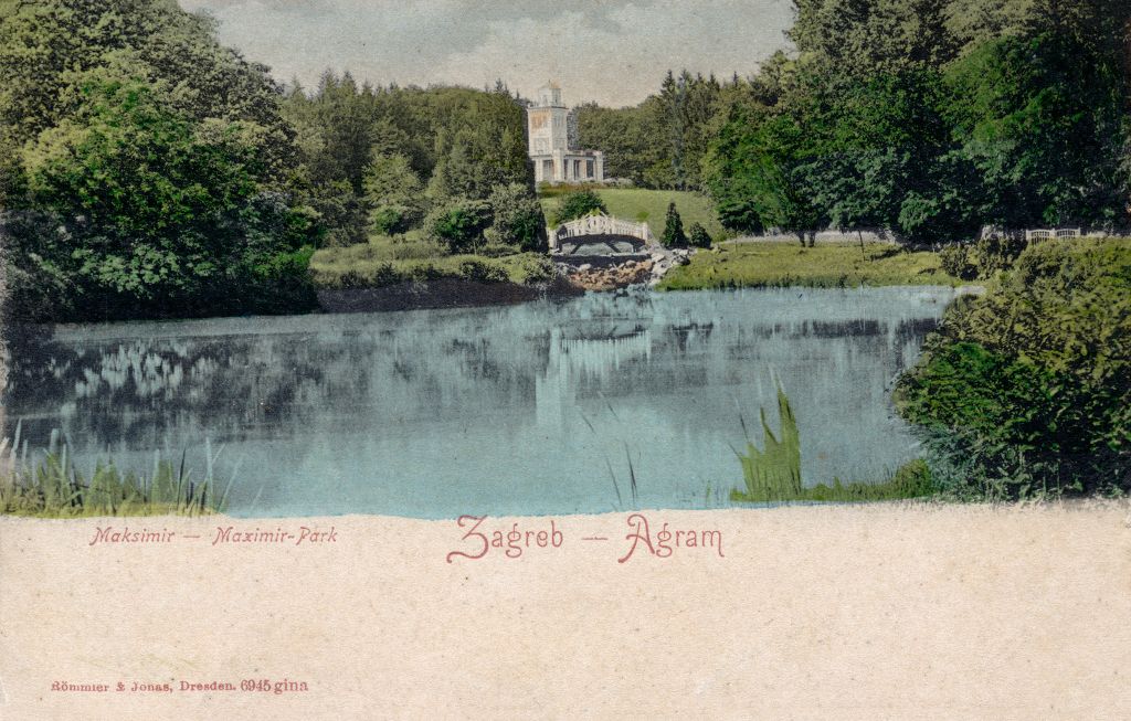 Park Maksimir oko 1900. godine